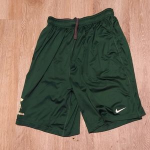 Michigan state university club basketball shorts by nike